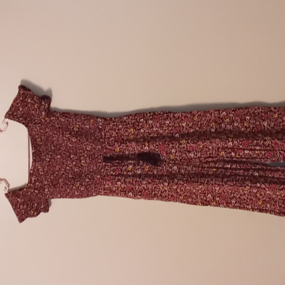Xhilaration XS Smocked Off Shoulder Romper / Jumpsuit